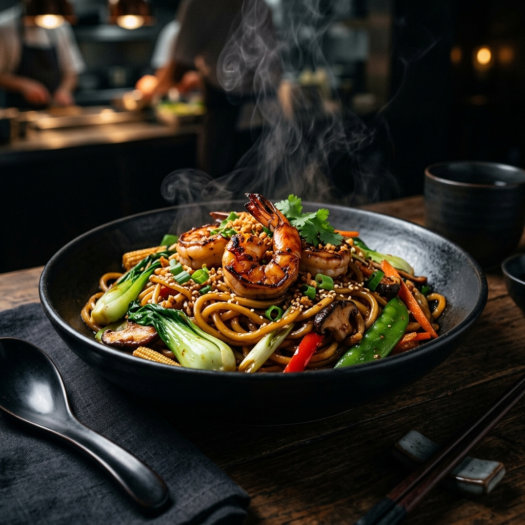 The Wok-Fired Noodles
